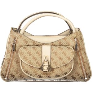 GUESS JEANS WOMEN'S BEIGE BAG