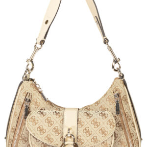 GUESS JEANS WOMEN'S BEIGE BAG