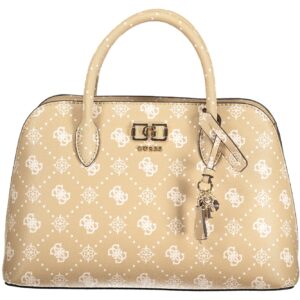 GUESS JEANS WOMEN'S BEIGE BAG