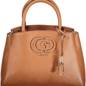 GUESS JEANS WOMEN'S BROWN BAG