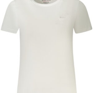 GUESS JEANS SHORT SLEEVE T-SHIRT WOMEN WHITE