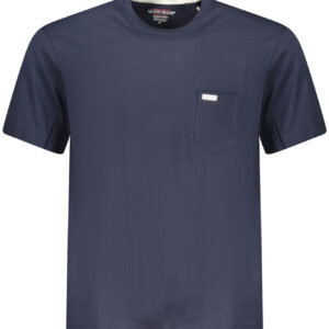 GUESS JEANS SHORT SLEEVE T-SHIRT MEN BLUE