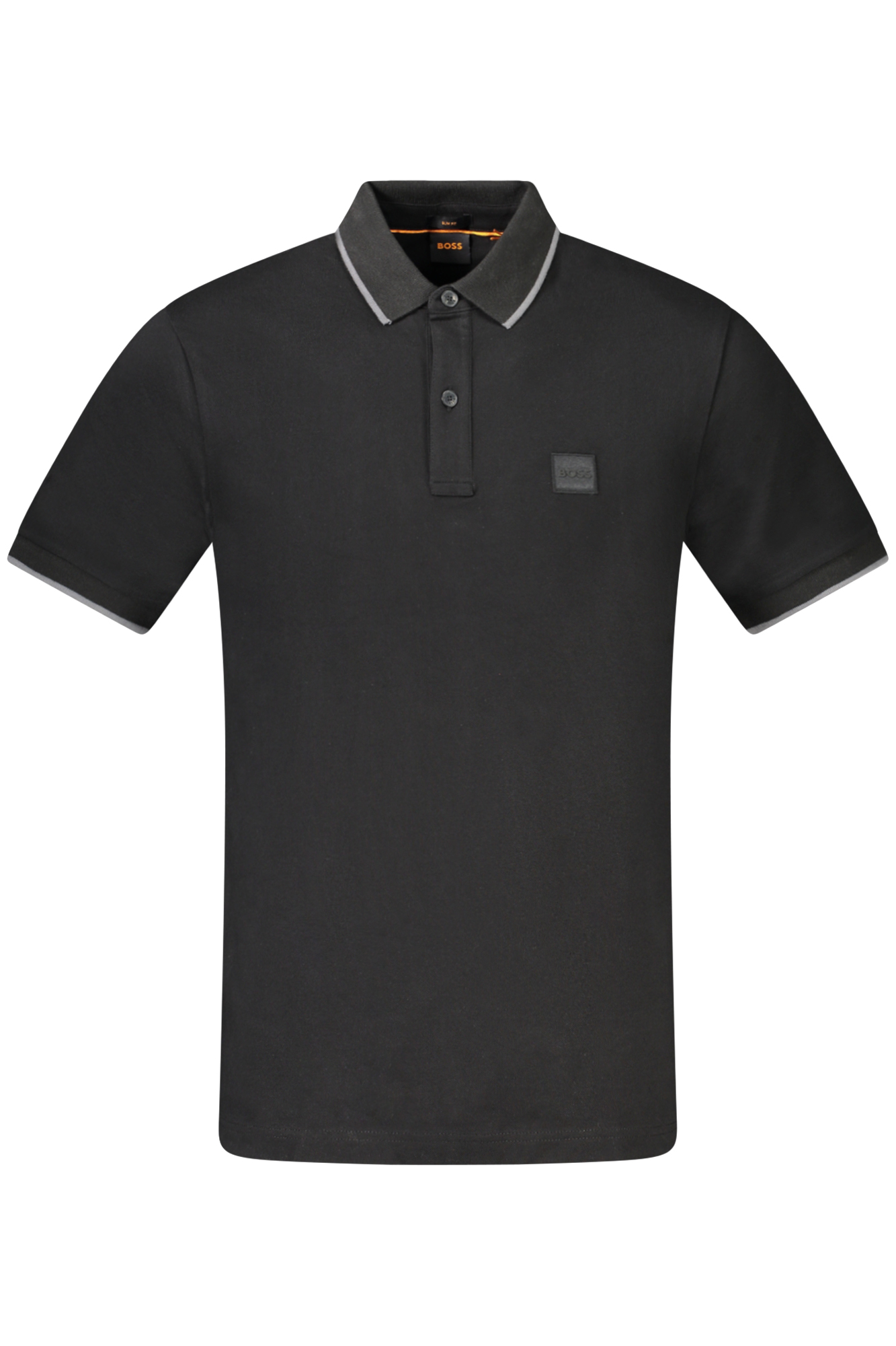 HUGO BOSS POLO SHORT SLEEVE MEN BLACK