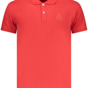 ICEBERG MEN'S SHORT-SLEEVED POLO SHIRT, RED