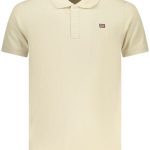NORWAY 1963 MEN'S SHORT-SLEEVE POLO SHIRT, BEIGE