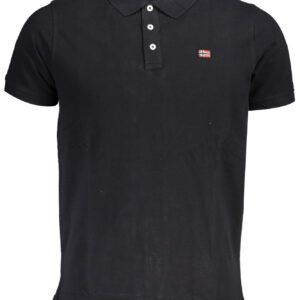 NORWAY 1963 MEN'S SHORT SLEEVE POLO BLACK