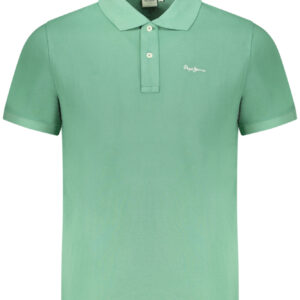 PEPE JEANS MEN'S SHORT-SLEEVED POLO SHIRT, GREEN