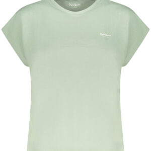 PEPE JEANS WOMEN'S SHORT-SLEEVED T-SHIRT, GREEN
