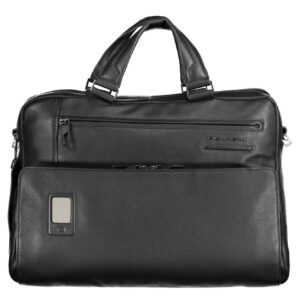 PIQUADRO BLACK MAN BRIEFCASE
