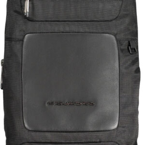 PIQUADRO MEN'S SHOULDER BAG BLACK