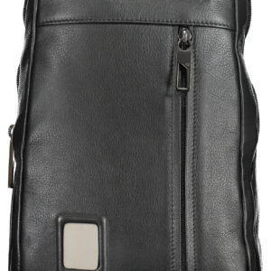 PIQUADRO BLACK MAN SHOULDER BAG