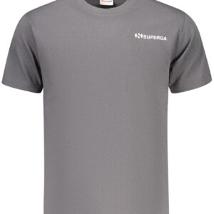 SUPERGA MEN'S SHORT-SLEEVED T-SHIRT GREY