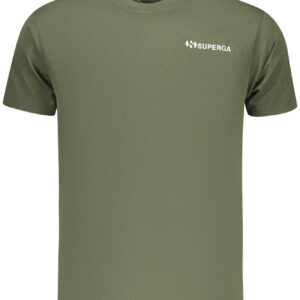 SUPERGA MEN'S SHORT-SLEEVED T-SHIRT GREEN