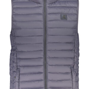 US GRAND MEN'S BLUE SLEEVELESS JACKET