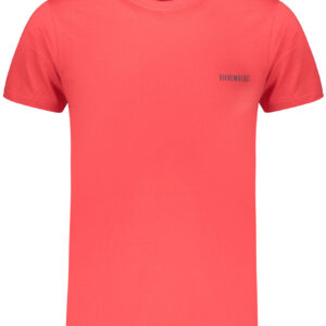 BIKKEMBERGS MEN'S SHORT-SLEEVED T-SHIRT, RED