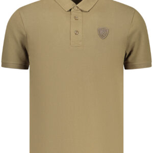 BLAUER APPAREL MEN'S SHORT-SLEEVED POLO SHIRT, GREEN