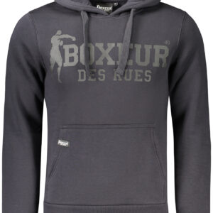BOXEUR DES RUES MEN'S ZIP-UP SWEATSHIRT, GREY