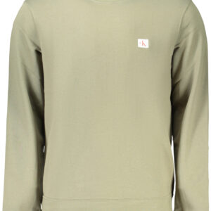 CALVIN KLEIN MEN'S ZIP-UP SWEATSHIRT, GREEN