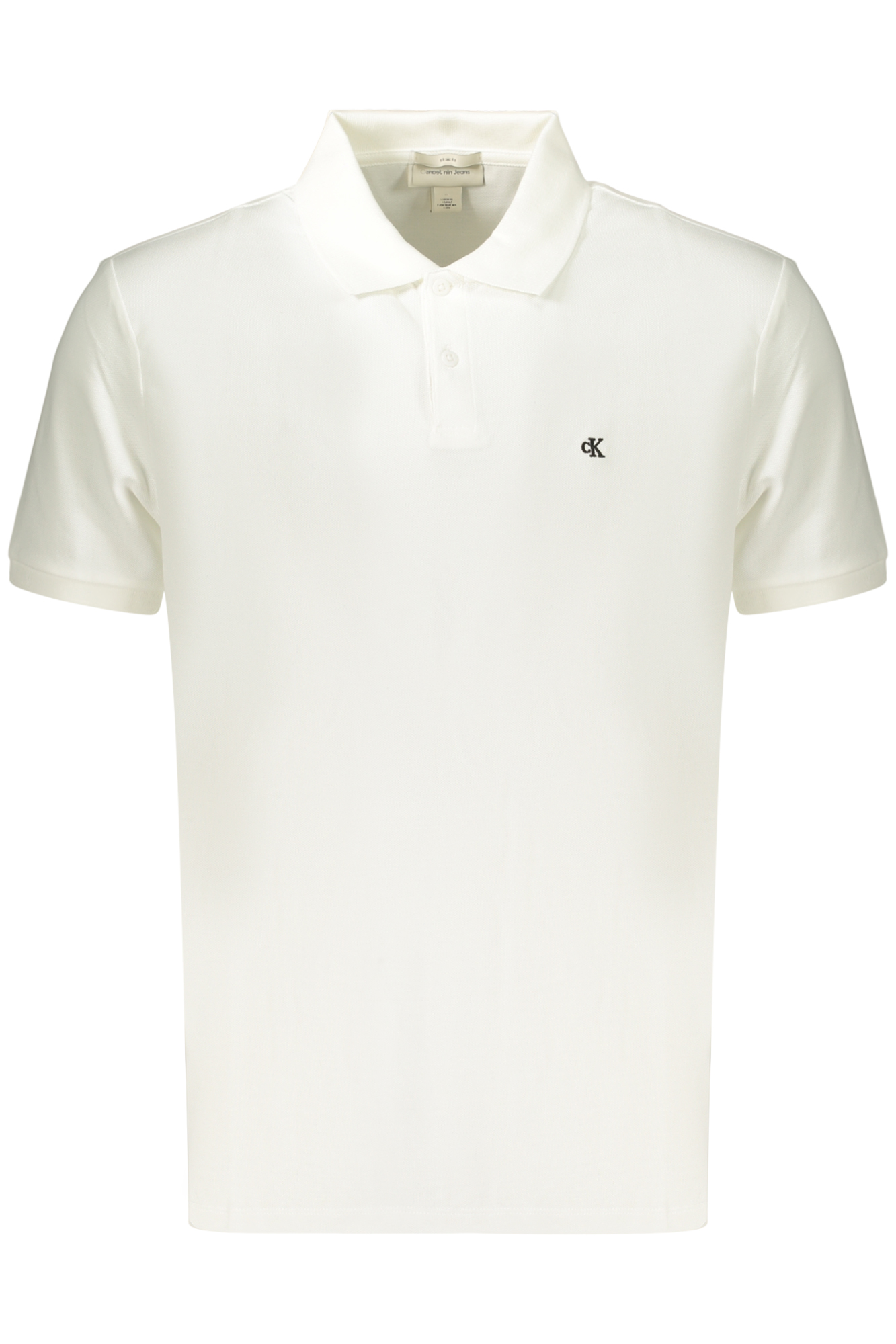 CALVIN KLEIN MEN'S SHORT-SLEEVE POLO SHIRT WHITE