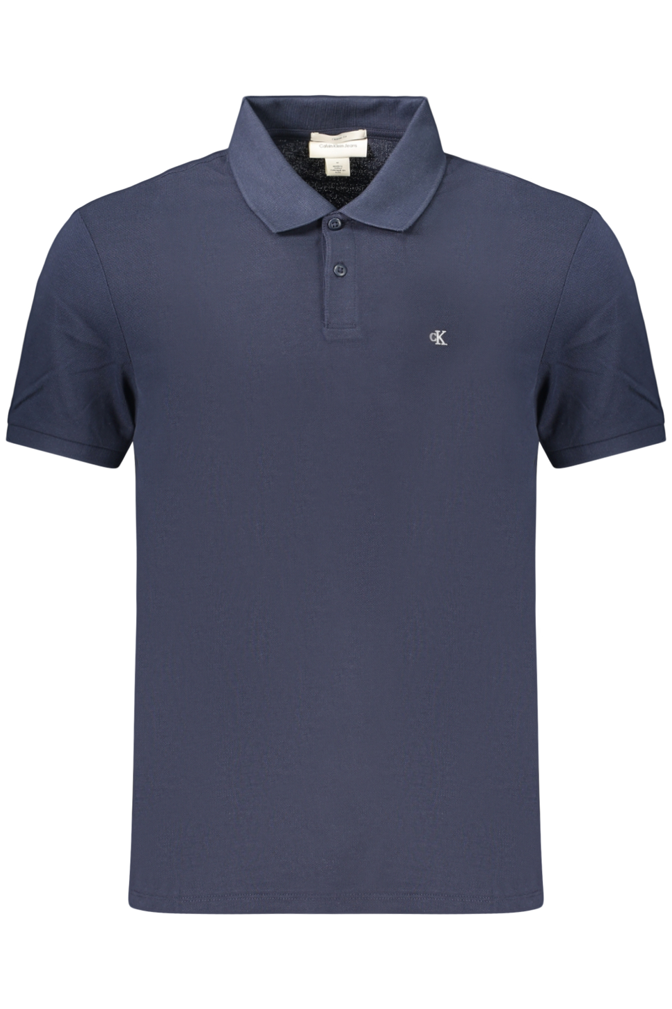 CALVIN KLEIN MEN'S SHORT-SLEEVE POLO SHIRT, BLUE