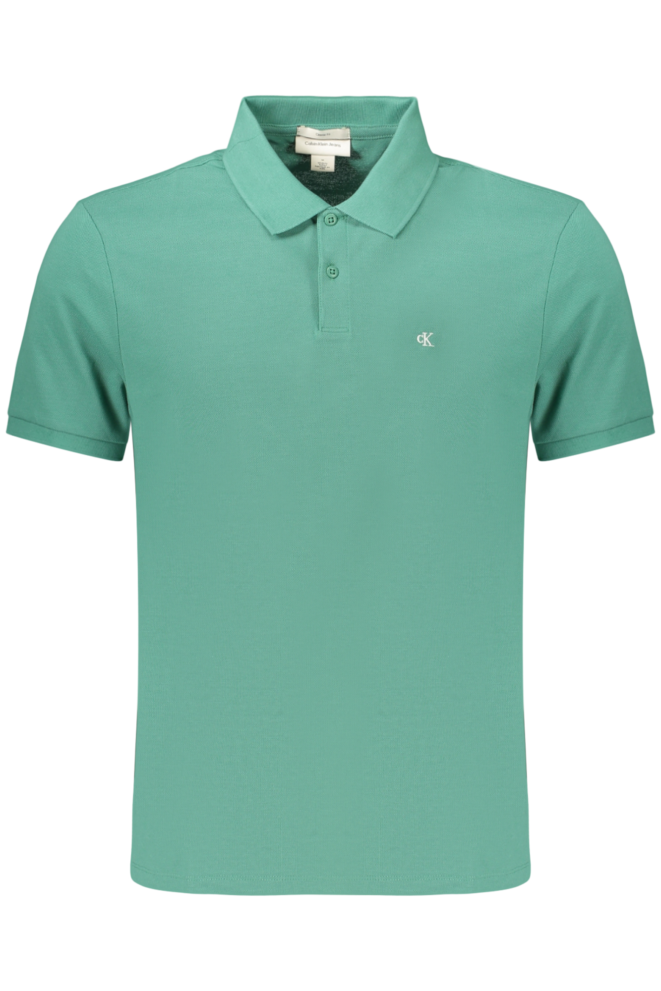 CALVIN KLEIN MEN'S SHORT-SLEEVE POLO SHIRT GREEN