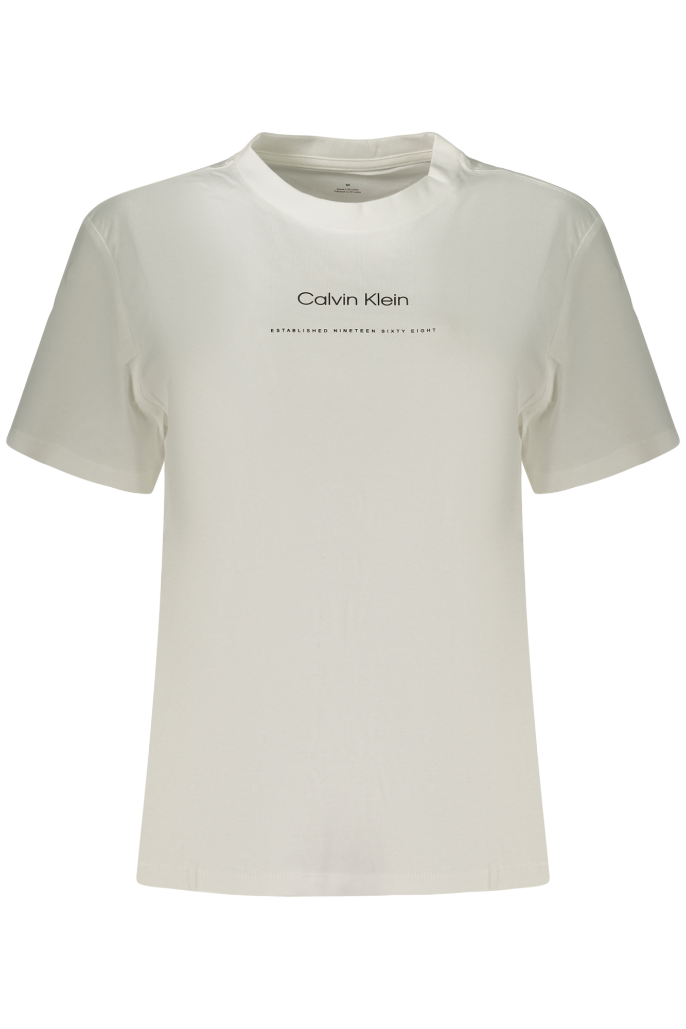 CALVIN KLEIN WOMEN'S SHORT-SLEEVE T-SHIRT WHITE