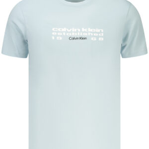 CALVIN KLEIN MEN'S SHORT-SLEEVED T-SHIRT, BLUE