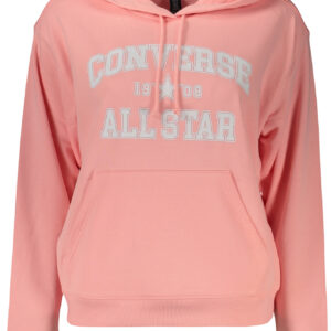Converse Women's Zip-Up Hoodie, Pink