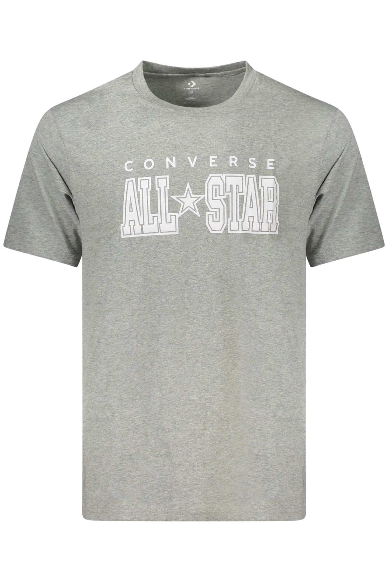 CONVERSE MEN'S SHORT-SLEEVE T-SHIRT GREY
