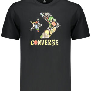 Converse Men's Short-Sleeved T-Shirt, Black