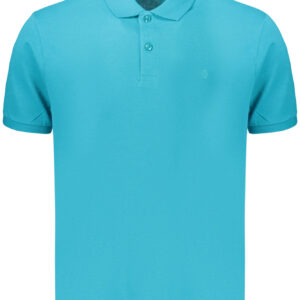 COVERI MOVING MEN'S SHORT-SLEEVE POLO SHIRT, BLUE