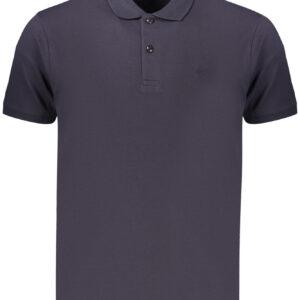 COVERI MOVING MEN'S SHORT-SLEEVE POLO SHIRT, BLUE