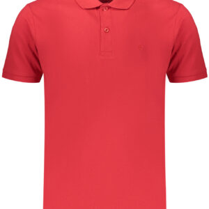 COVERI MOVING MEN'S SHORT-SLEEVE POLO SHIRT, RED