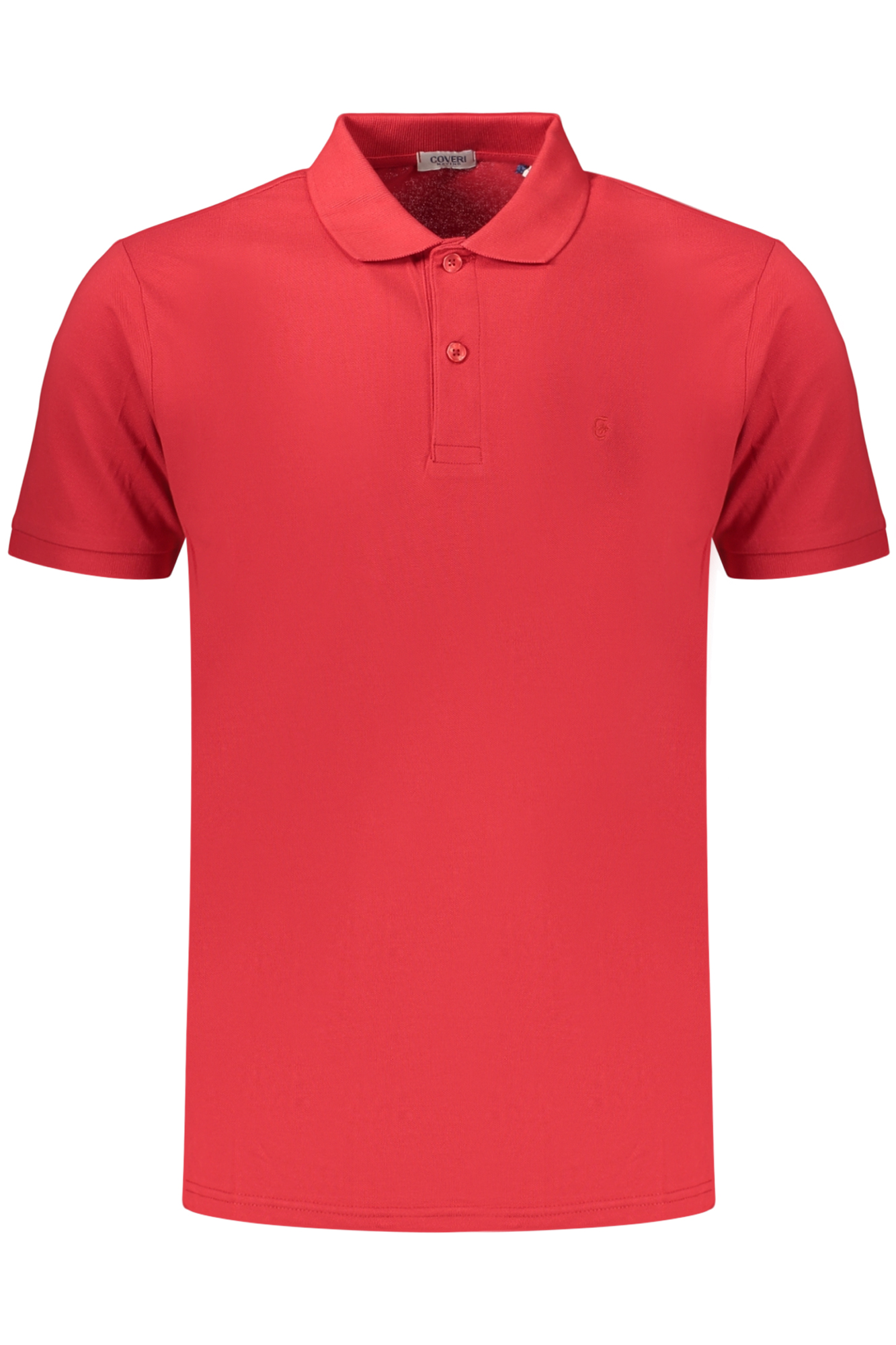 COVERI MOVING MEN'S SHORT-SLEEVE POLO SHIRT, RED