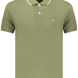 COVERI MOVING MEN'S SHORT-SLEEVE POLO SHIRT, GREEN