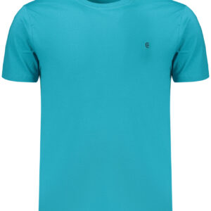 COVERI MOVING MEN'S SHORT-SLEEVED T-SHIRT, BLUE
