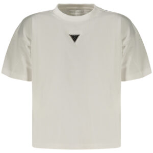 GUESS JEANS SHORT-SLEEVED T-SHIRT FOR KIDS, WHITE
