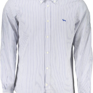 HARMONT & BLAINE MEN'S LONG SLEEVE SHIRT BLUE