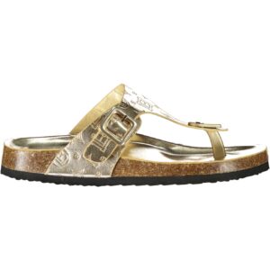 LAURA BIAGIOTTI WOMEN'S GOLD SLIPPER FOOTWEAR