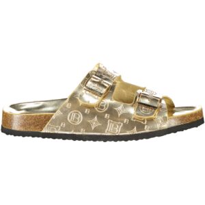 LAURA BIAGIOTTI WOMEN'S GOLD SANDALS