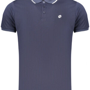 LOTTO MEN'S SHORT-SLEEVED POLO SHIRT BLUE
