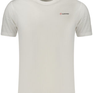 LOTTO MEN'S SHORT-SLEEVED T-SHIRT WHITE LOTTO MEN'S SHORT-SLEEVED T-SHIRT WHITE