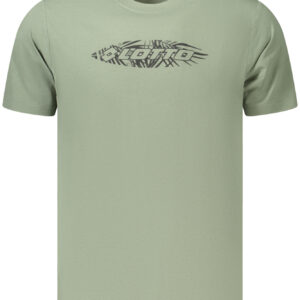 LOTTO MEN'S SHORT-SLEEVED GREEN T-SHIRT LOTTO MEN'S SHORT-SLEEVED GREEN T-SHIRT
