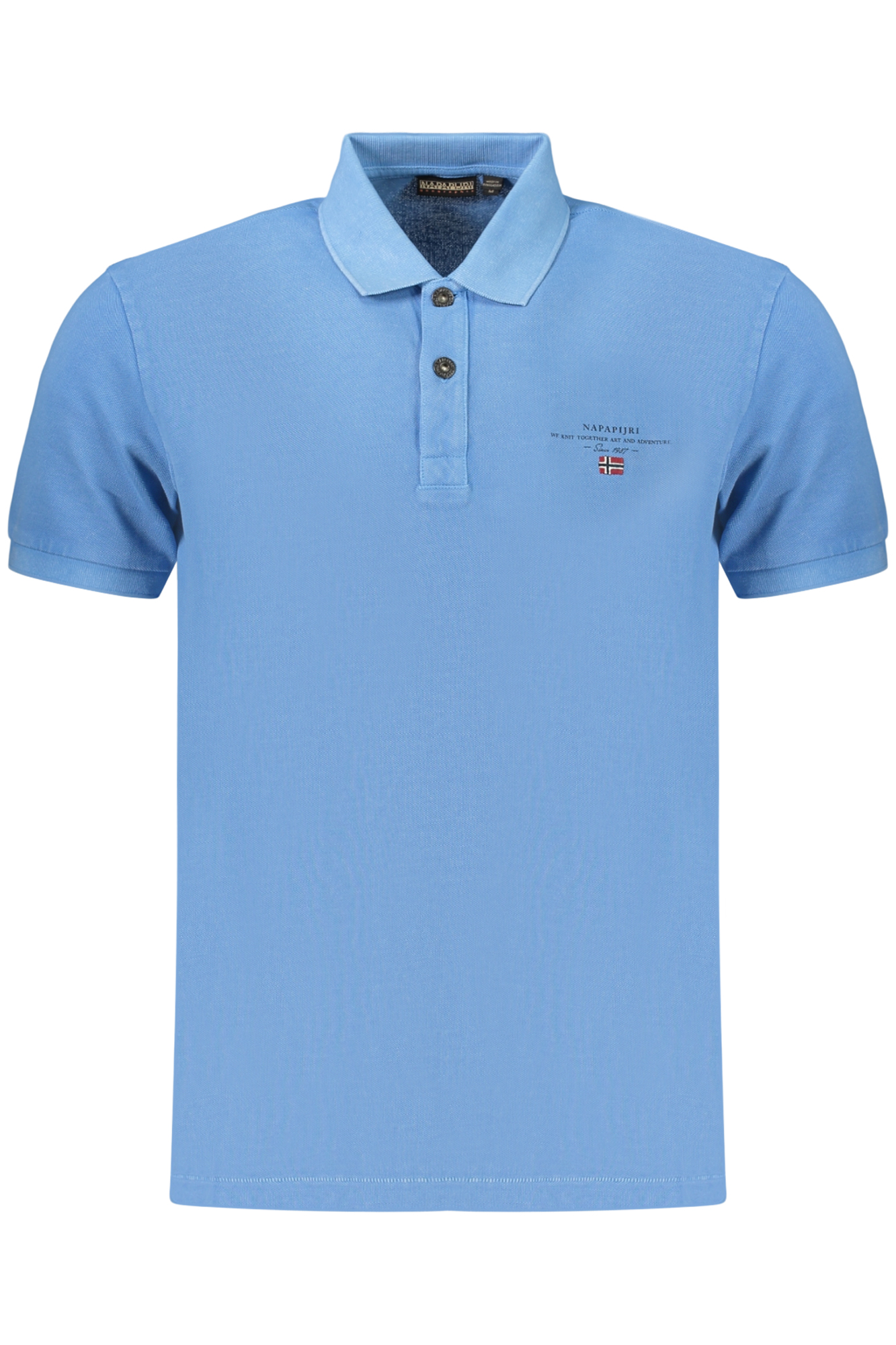NAPAPIJRI MEN'S SHORT-SLEEVE POLO SHIRT, BLUE
