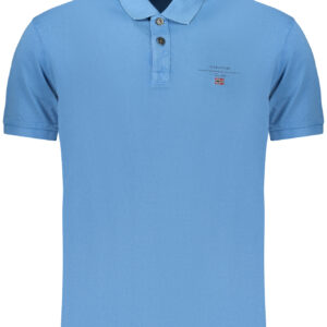 NAPAPIJRI MEN'S SHORT-SLEEVE POLO SHIRT, BLUE