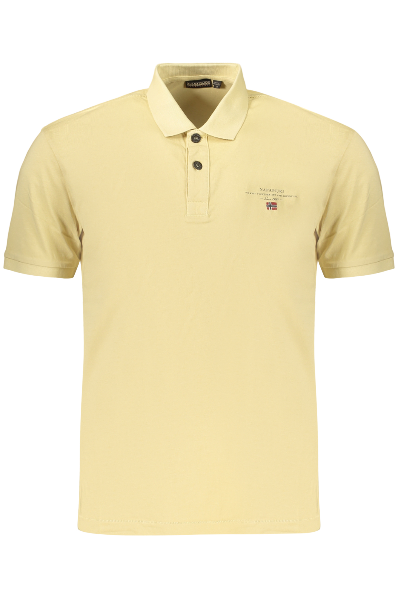NAPAPIJRI MEN'S SHORT-SLEEVE POLO SHIRT, BEIGE