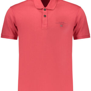 NAPAPIJRI MEN'S SHORT-SLEEVE POLO SHIRT, RED