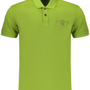 NAPAPIJRI MEN'S SHORT-SLEEVE POLO SHIRT, GREEN