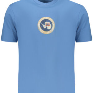 NAPAPIJRI MEN'S SHORT-SLEEVED T-SHIRT, BLUE