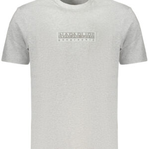 NAPAPIJRI MEN'S SHORT-SLEEVE T-SHIRT GREY